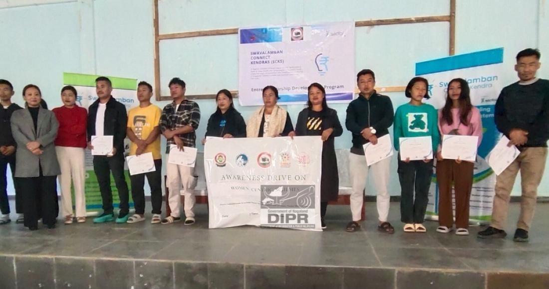 THREE DAYS ENTREPRENEURSHIP DEVELOPMENT PROGRAM HELD AT TSEMINYU
