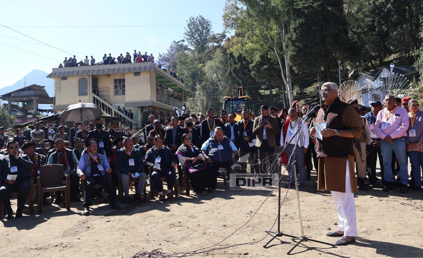 STONE PULLING CEREMONY MARKS 25 YEARS OF HORNBILL FESTIVAL