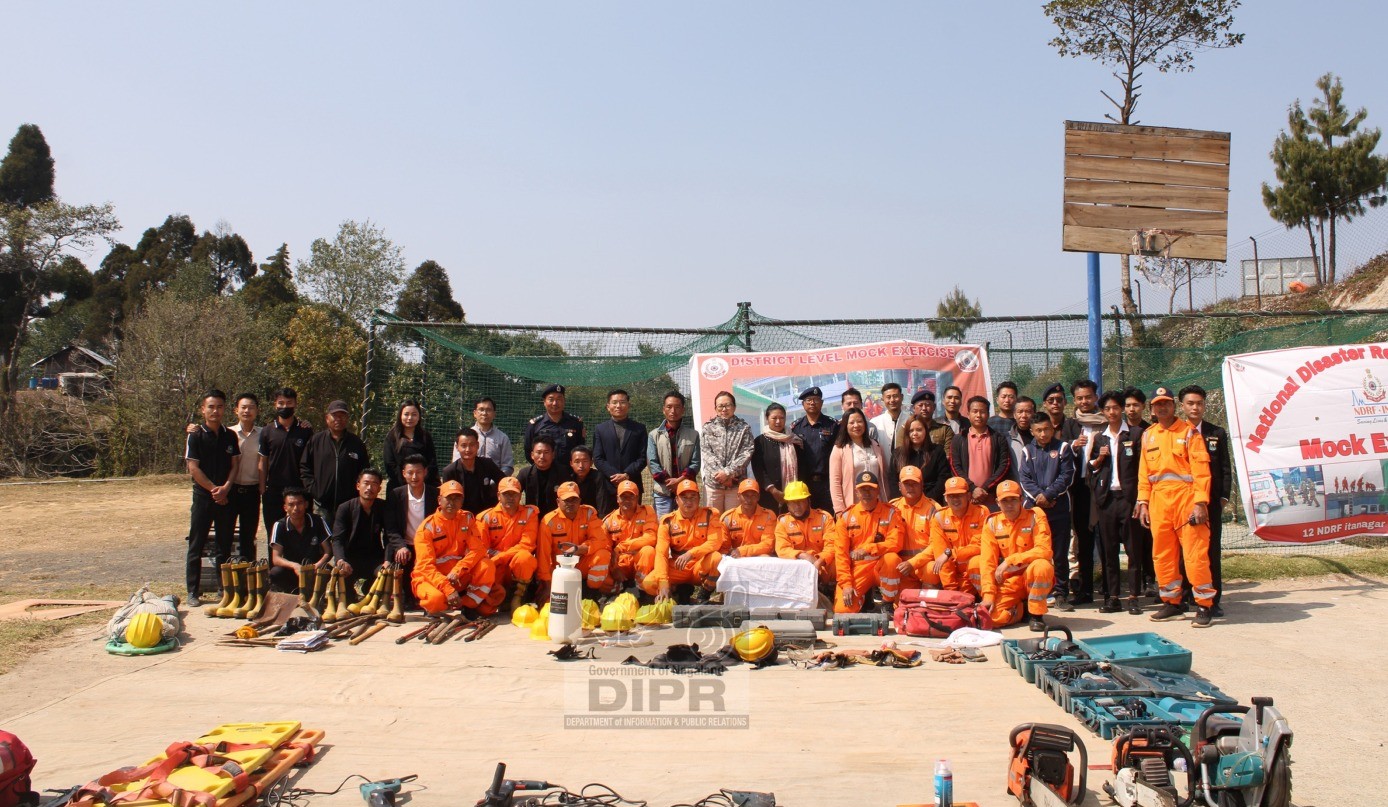 NDRF PERSONNEL SUCCESSFULLY CONCLUDES FAMILIARISATION EXERCISE (FAMEX) IN NAGALAND