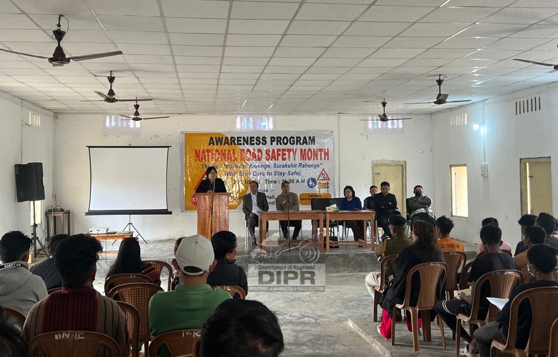 AWARENESS PROGRAMME ON ROAD SAFETY HELD AT NIULAND