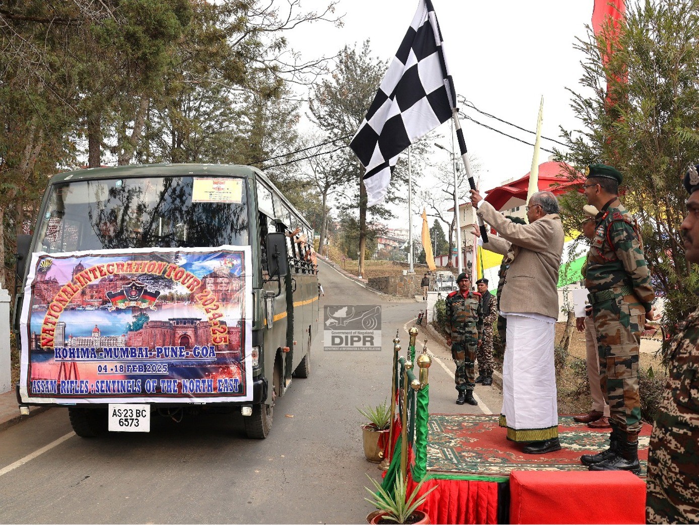 NIT FLAGGING IN CEREMONY HELD AT KOHIMA