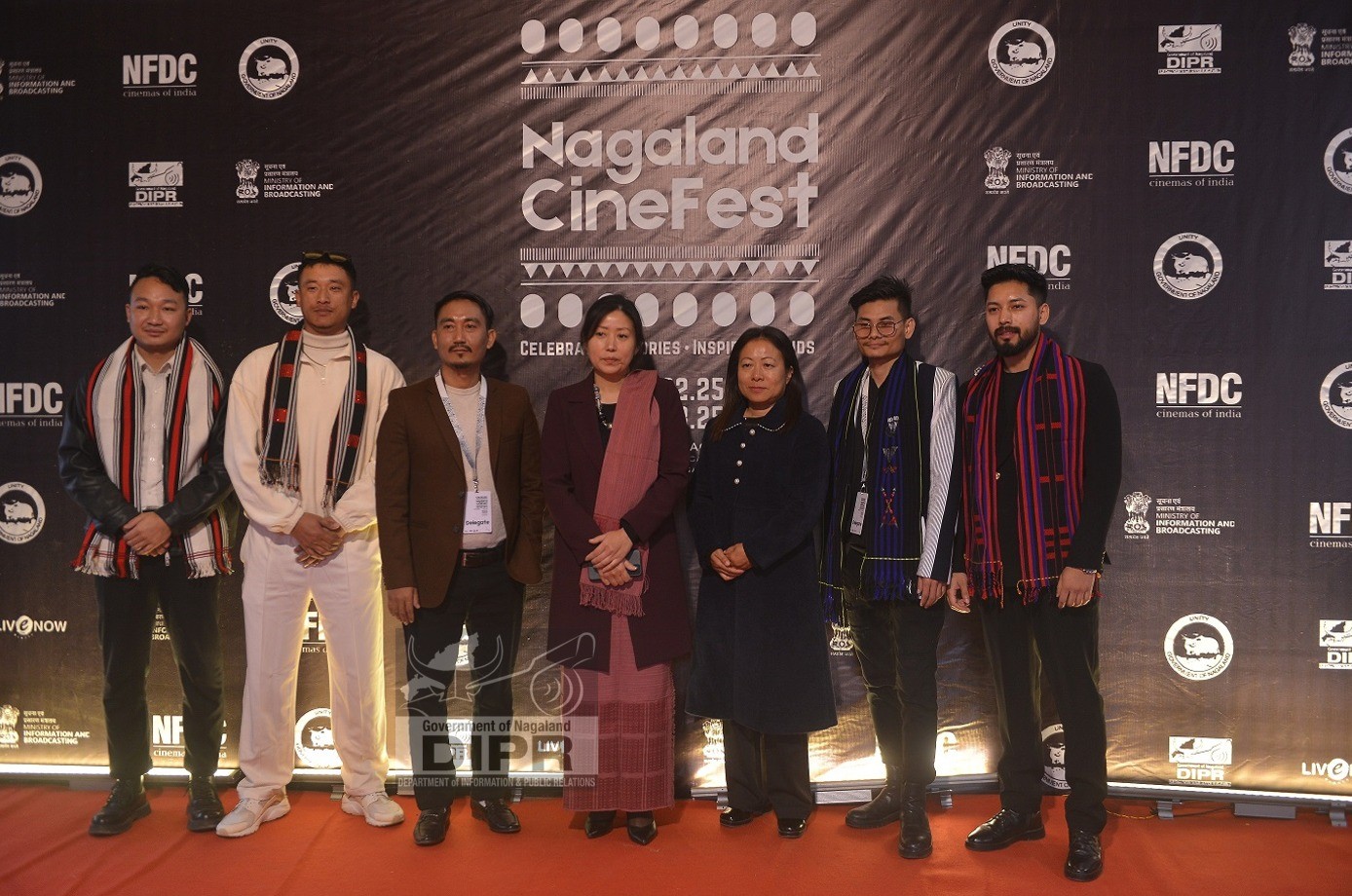 DIRECTOR AND JOINT DIRECTOR IPR WITH FILMMAKERS AT NAGALAND CINEFEST 2025, KOHIMA