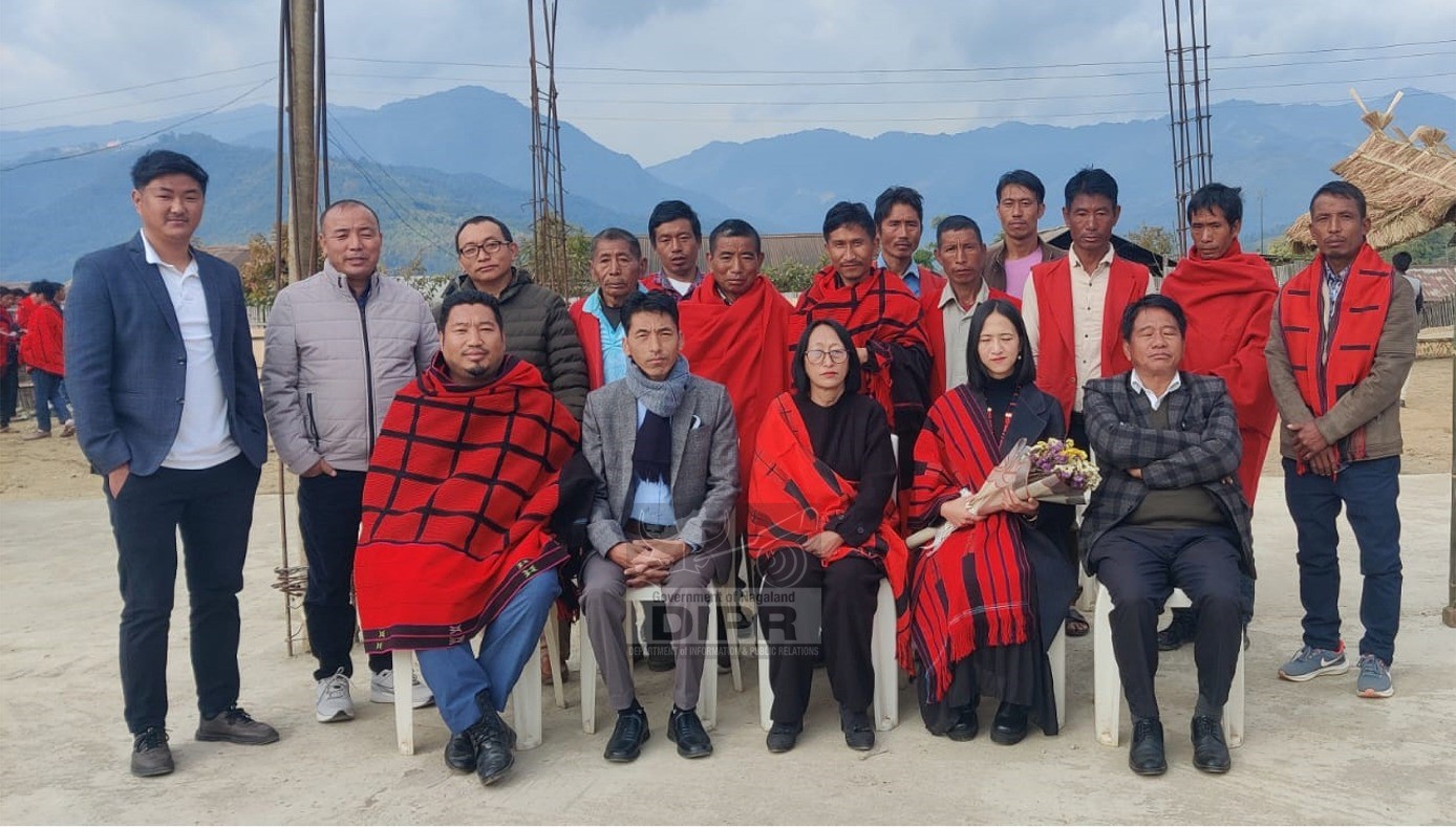 Y. ANNER VILLAGE FELICITATES FIRST GAZETTED OFFICER FROM THE VILLAGE
