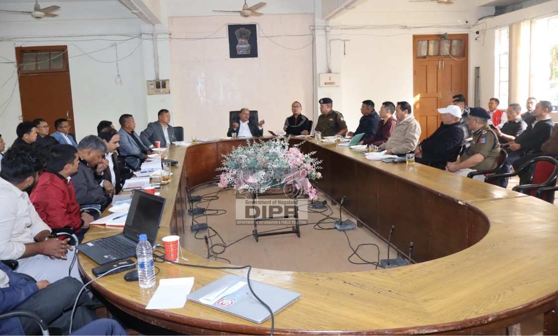 HIGH-LEVEL MEETING FOCUSES ON STRATEGIES TO DECONGEST URBAN TRAFFIC IN DIMAPUR