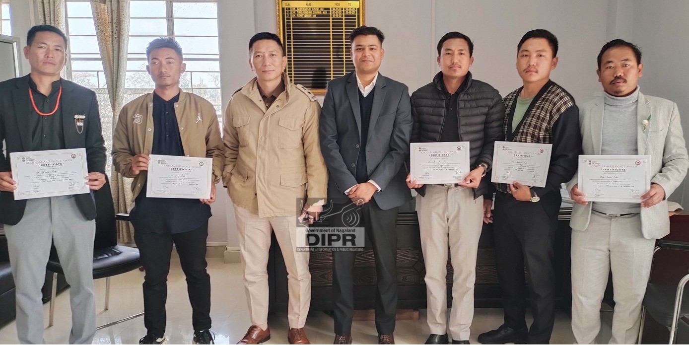 DC TSEMINYU ACKNOWLEDGED SIX GOOD SAMARITAN