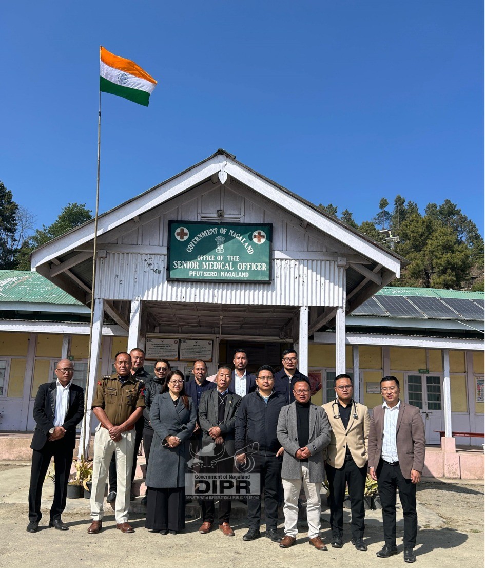 ADC MHALO HUMTSOE LEADS ADMINISTRATION VISIT TO HOSPITAL AFTER REPUBLIC DAY