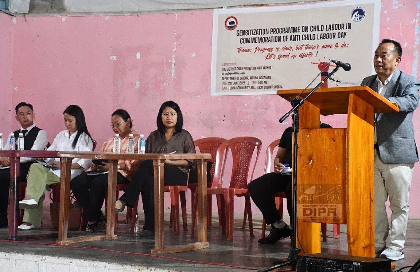 SENSITIZATION PROGRAMME ON CHILD LABOUR OBSERVED IN WOKHA