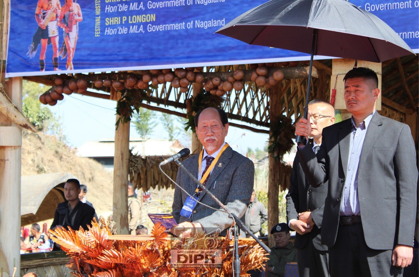 CHIEF MINISTER, NEIPHIU RIO GRACES KHAOZAOSIE HOK-AH FESTIVAL AT THONOKNYU