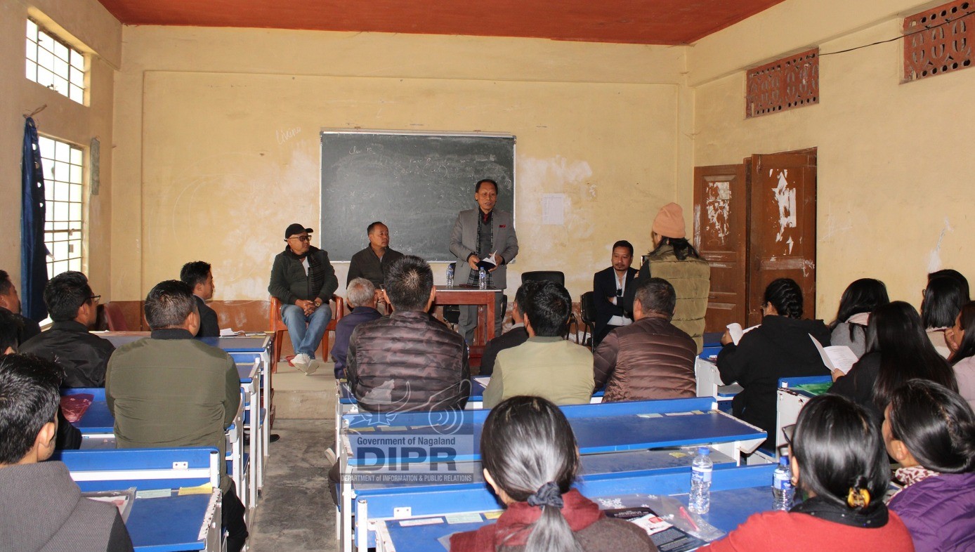 NAGALAND STATE HUMAN RIGHTS COMMISSION CHAIRPERSON, JUSTICE, SONGKHUPCHUNG SERTO VISITS ZUNHEBOTO DISTRICT