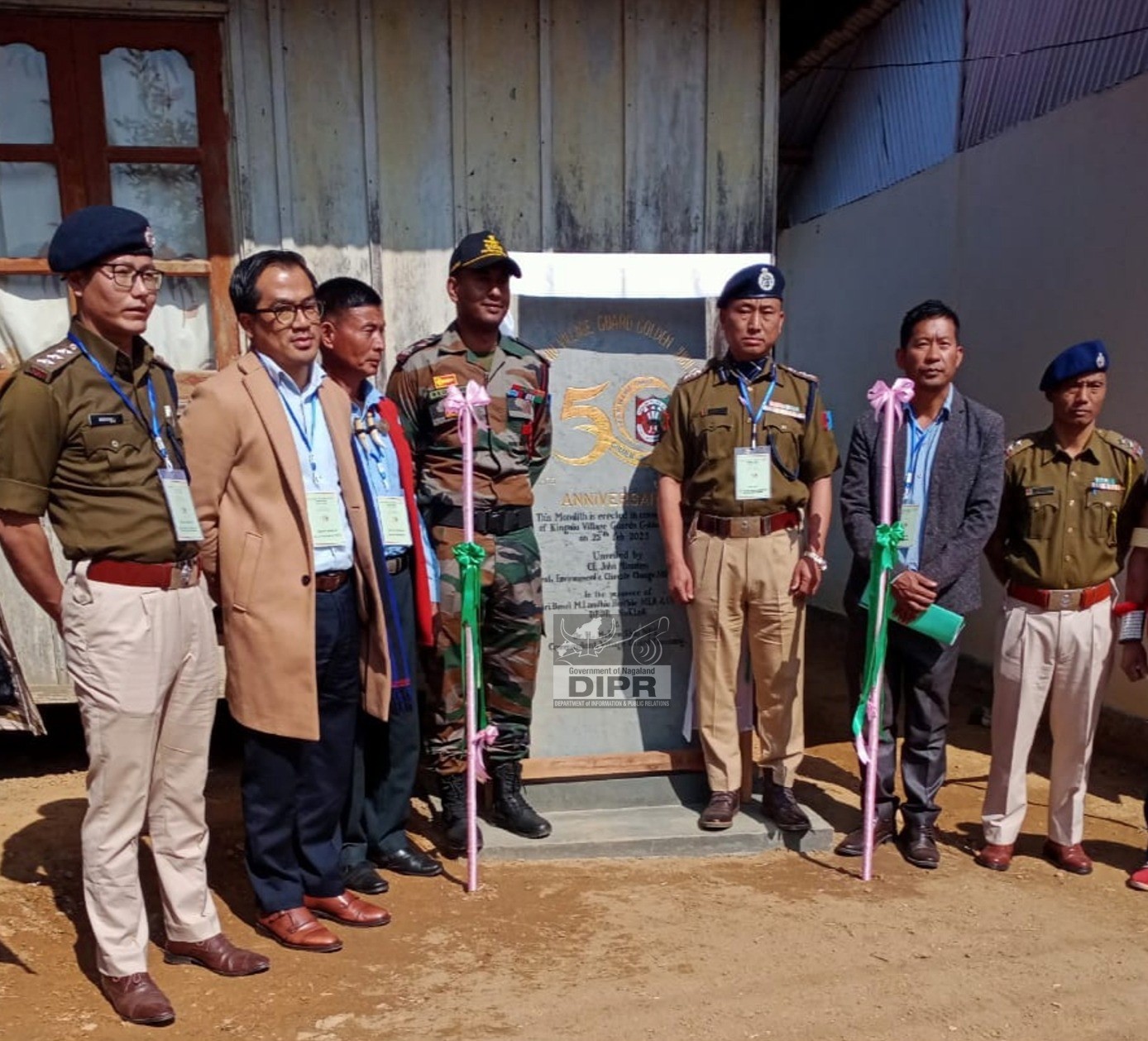 GOLDEN JUBILEE CELEBRATION OF NAGALAND VILLAGE GUARDS IN KINGNIU VILLAGE, NOKLAK