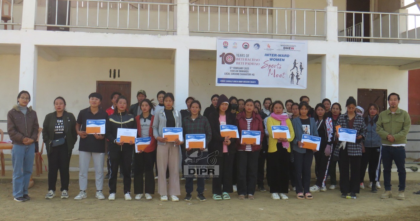 INTER-WARD WOMEN SPORTS MEET WINNERS AND PARTICIPANTS HONORED IN SHAMATOR