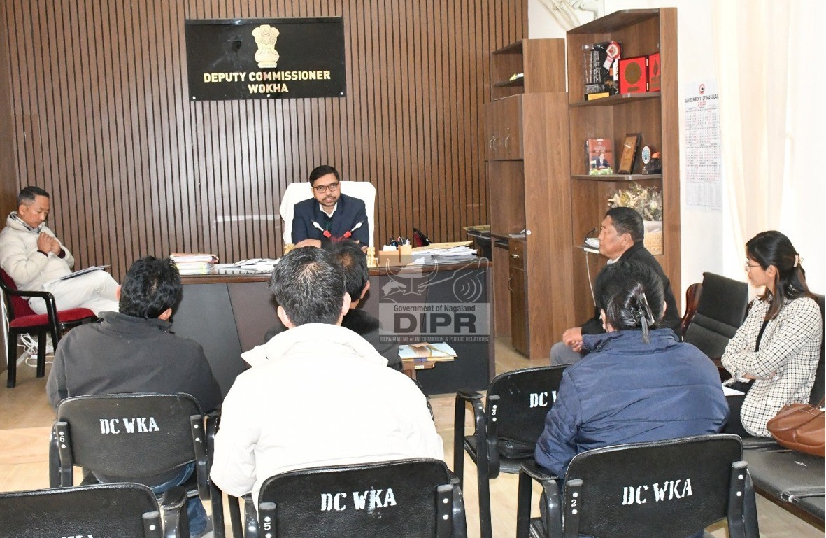 DC WOKHA, VINEET KUMAR, IAS MEETS WATER AND SANITATION MISSION TEAM