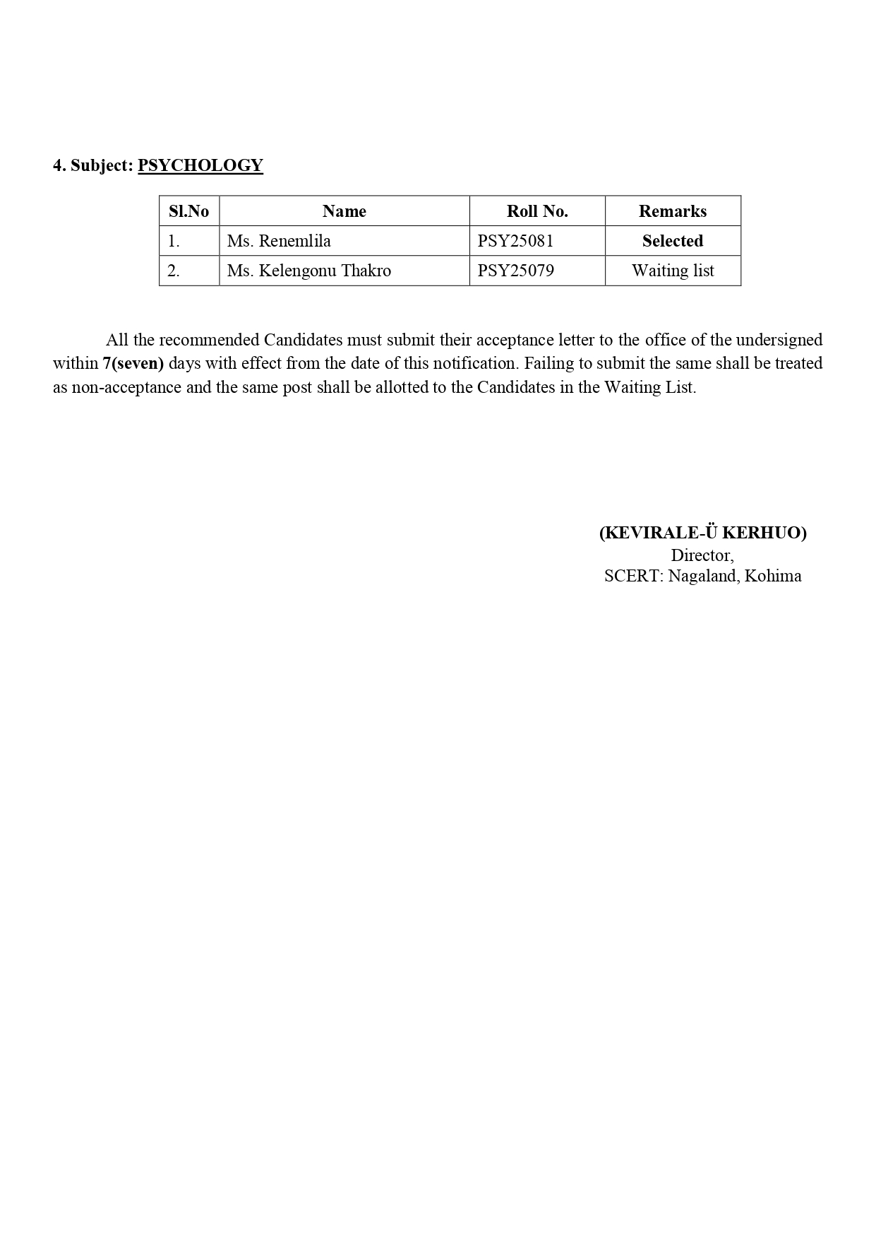 Notification-SCERT