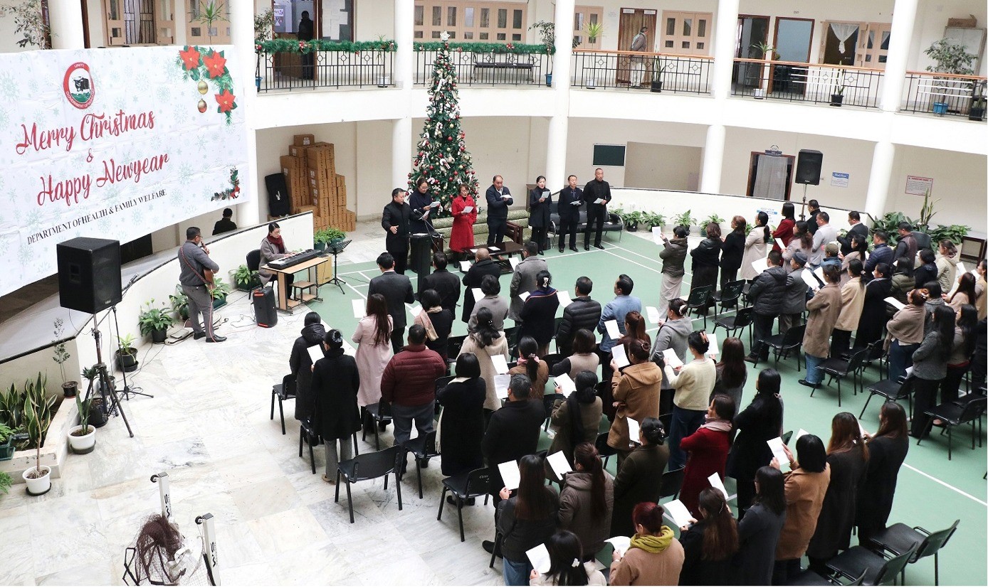 DIRECTORATE OF HEALTH & FAMILY WELFARE CELEBRATES ADVENT CHRISTMAS AT KOHIMA