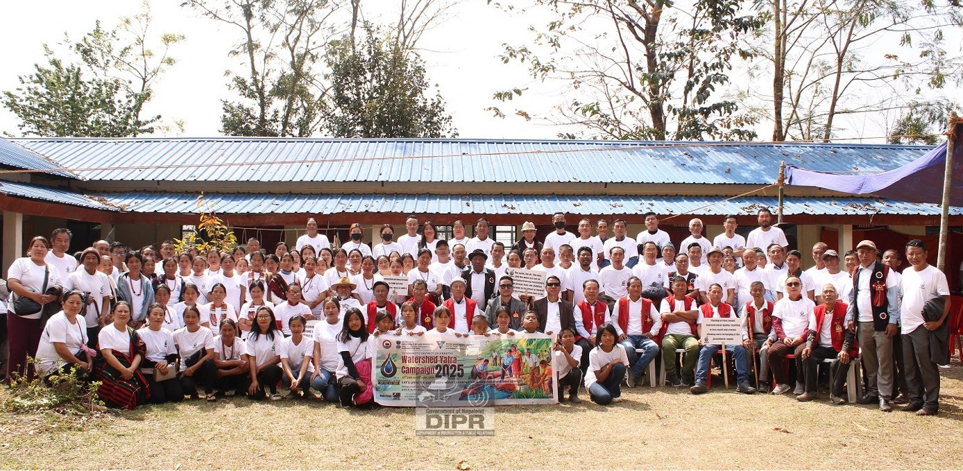NAGALAND WATERSHED YATRA CAMPAIGN, 2025 CULMINATES AT ASÜKIQA VILLAGE