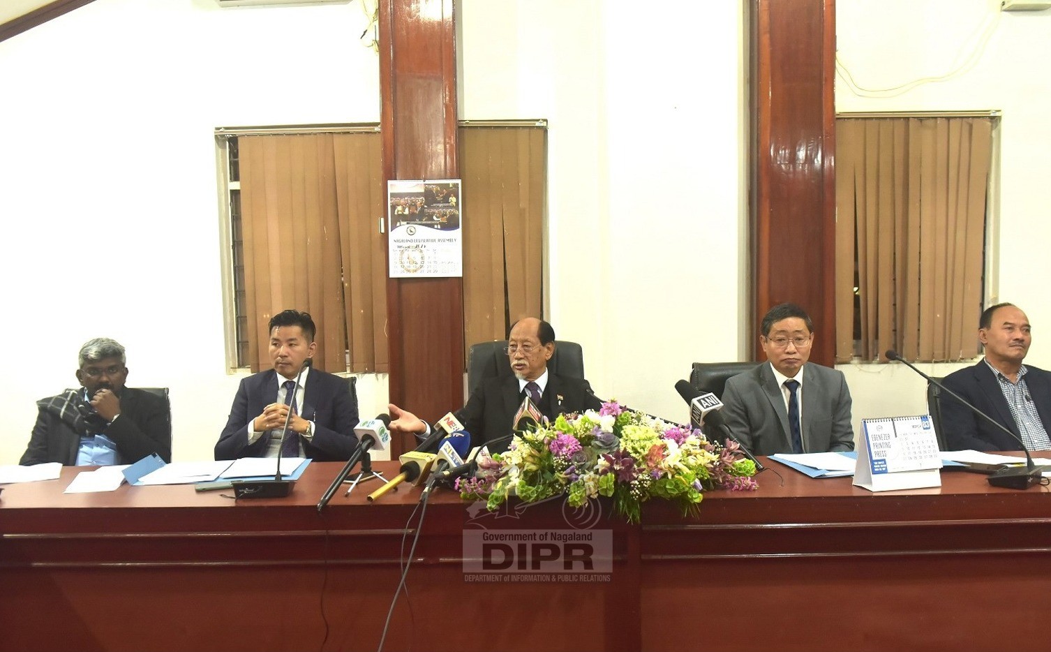 CM DR. RIO BRIEFS MEDIA ON BUDGET
