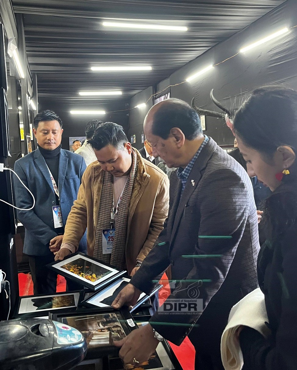 CM NEIPHIU RIO ATTENDS HIPFEST AT HORNBILL FESTIVAL