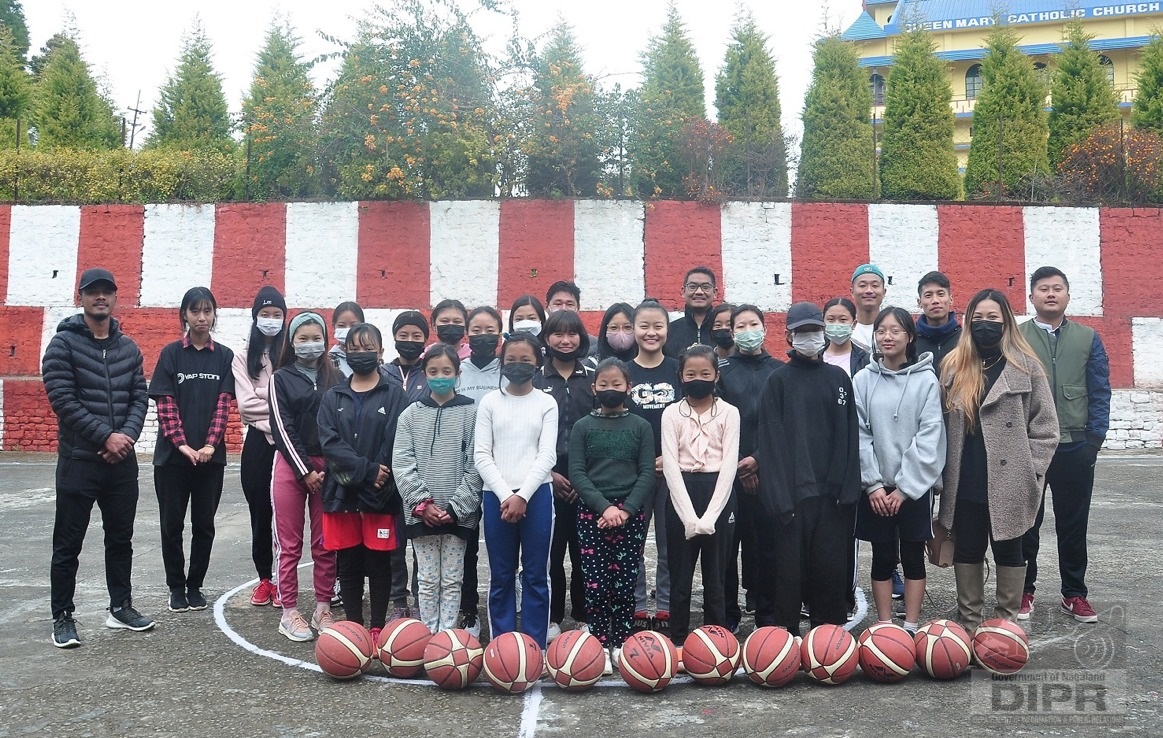 Free Basketball Coaching Camp for Girls at Mokokchung
