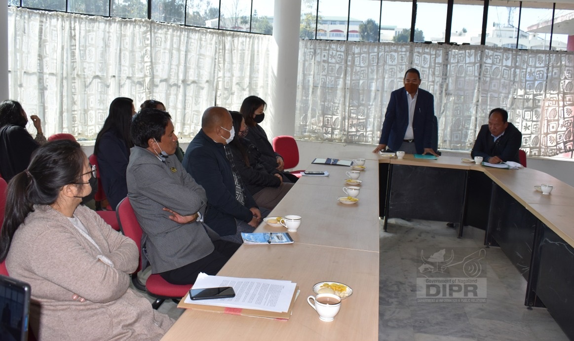 ADVISOR KEOSHU MEETS OFFICERS OF DIPR