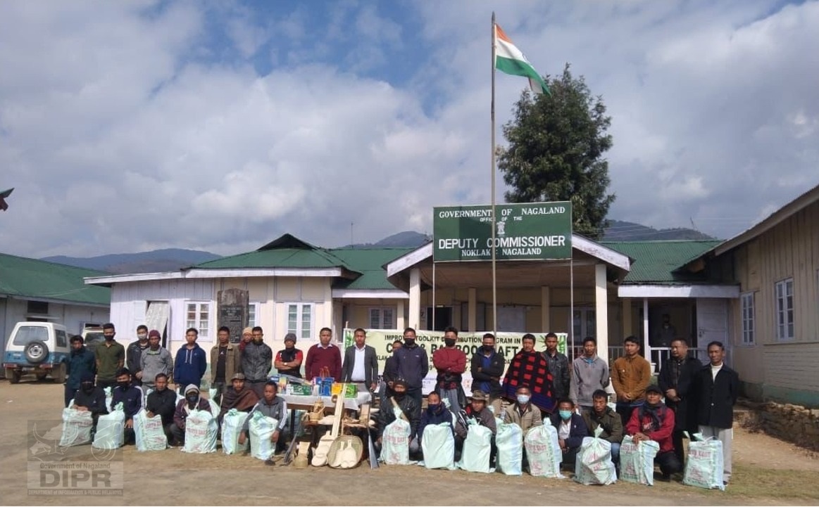  DISTRIBUTION OF TOOL KITS FOR LOCAL CRAFTSMEN AT NOKLAK   