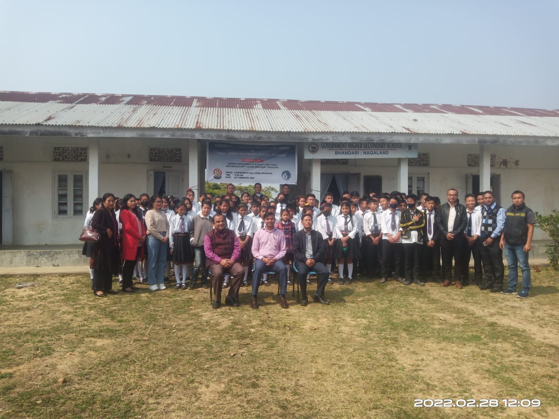 ALL GIRLS LITERARY COMPETITION HELD AT BHANDARI UNDER BBBP