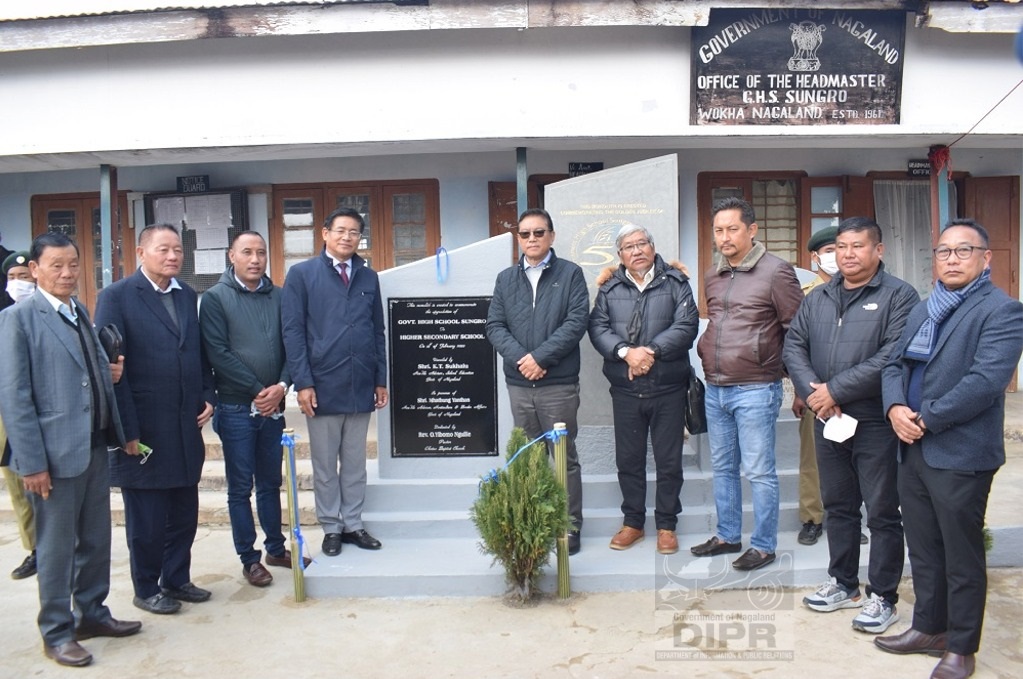 GHS SUNGRO UPGRADED TO GOVERNMENT HIGHER SECONDARY SCHOOL   