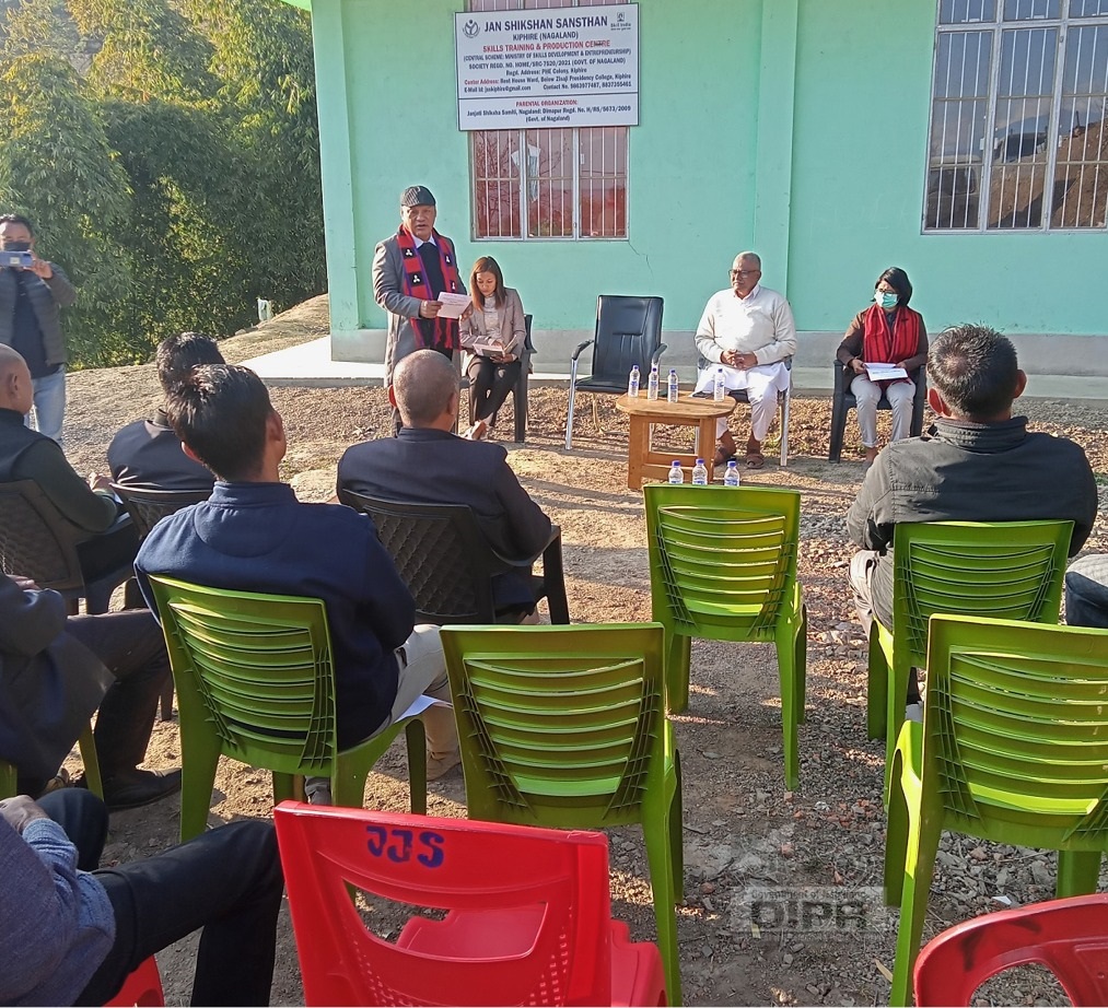 KASHIHO INAUGURATES JAN SHIKSHAN SANSTHAN AT KIPHIRE