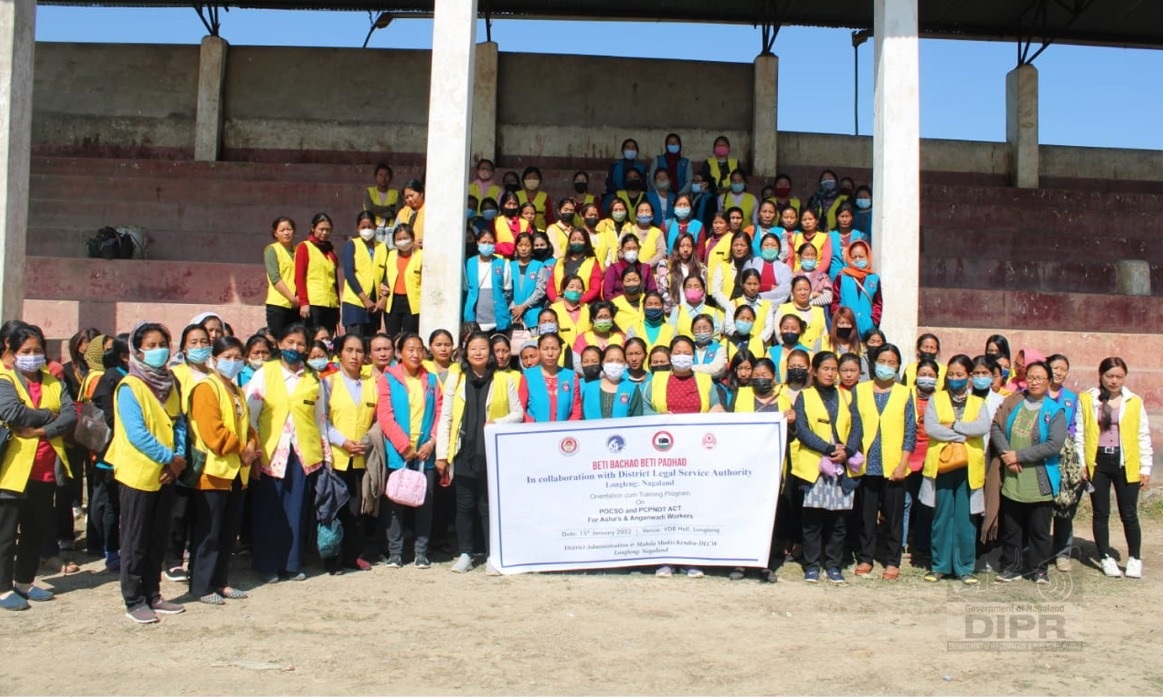 ORIENTATION CUM TRAINING PROGRAM ON POCSO & PCPNDT ACT AT LONGLENG