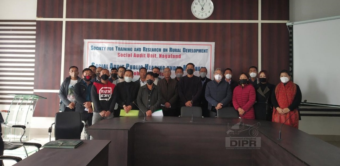 SOCIAL AUDIT PUBLIC HEARING HELD AT KOHIMA
