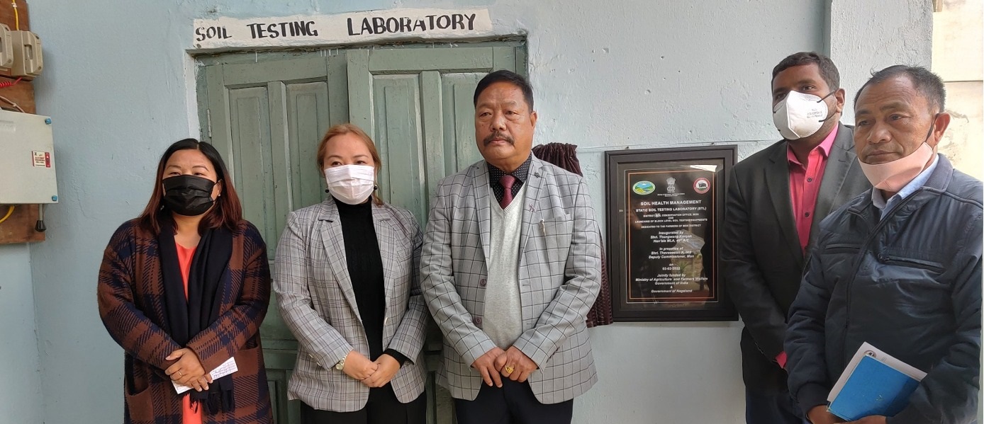  SOIL TESTING LAB INAUGURATED AT MON   