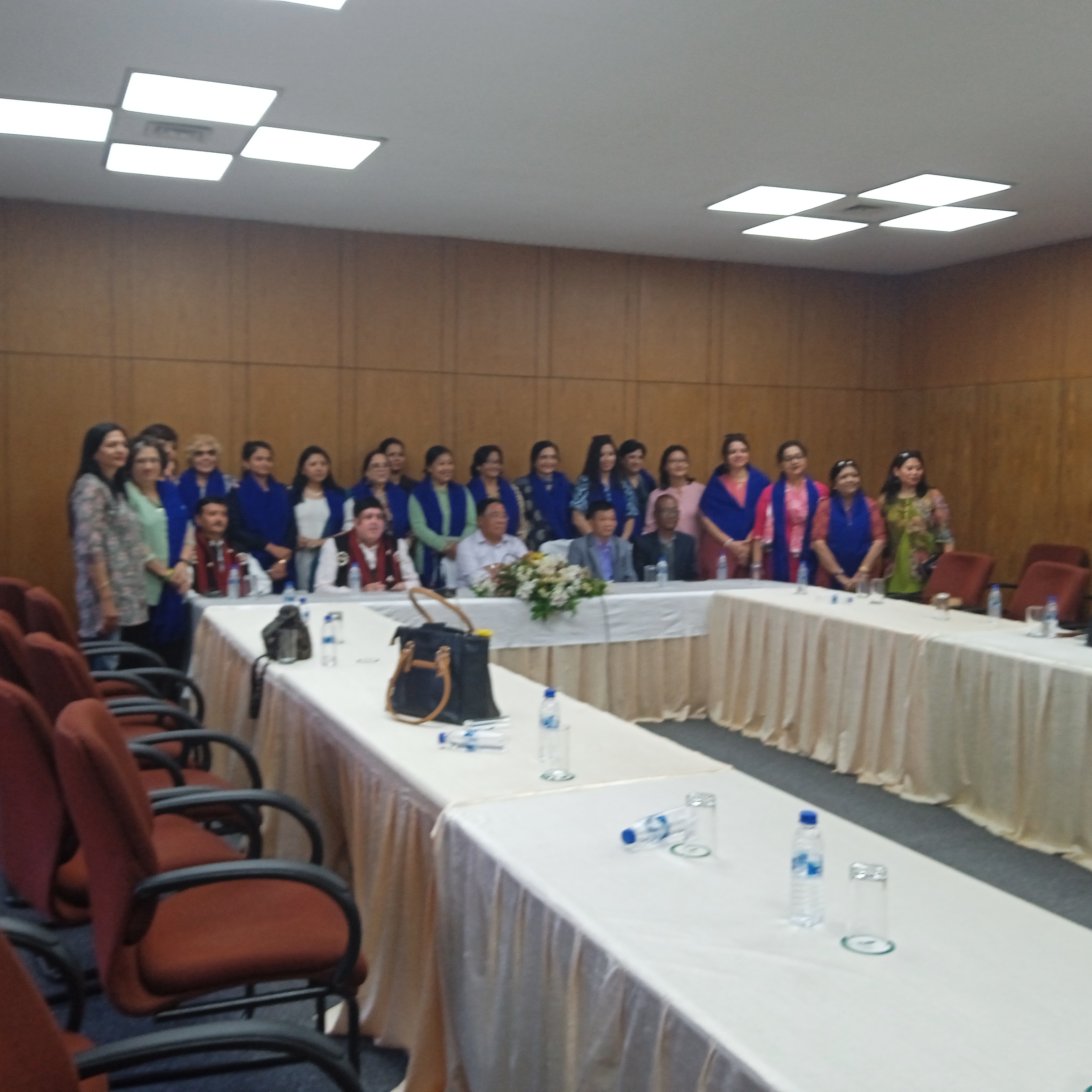 RECEPTION CUM INTERACTION PROGRAM  WITH NCUI PRESIDENT HELD IN KOHIMA