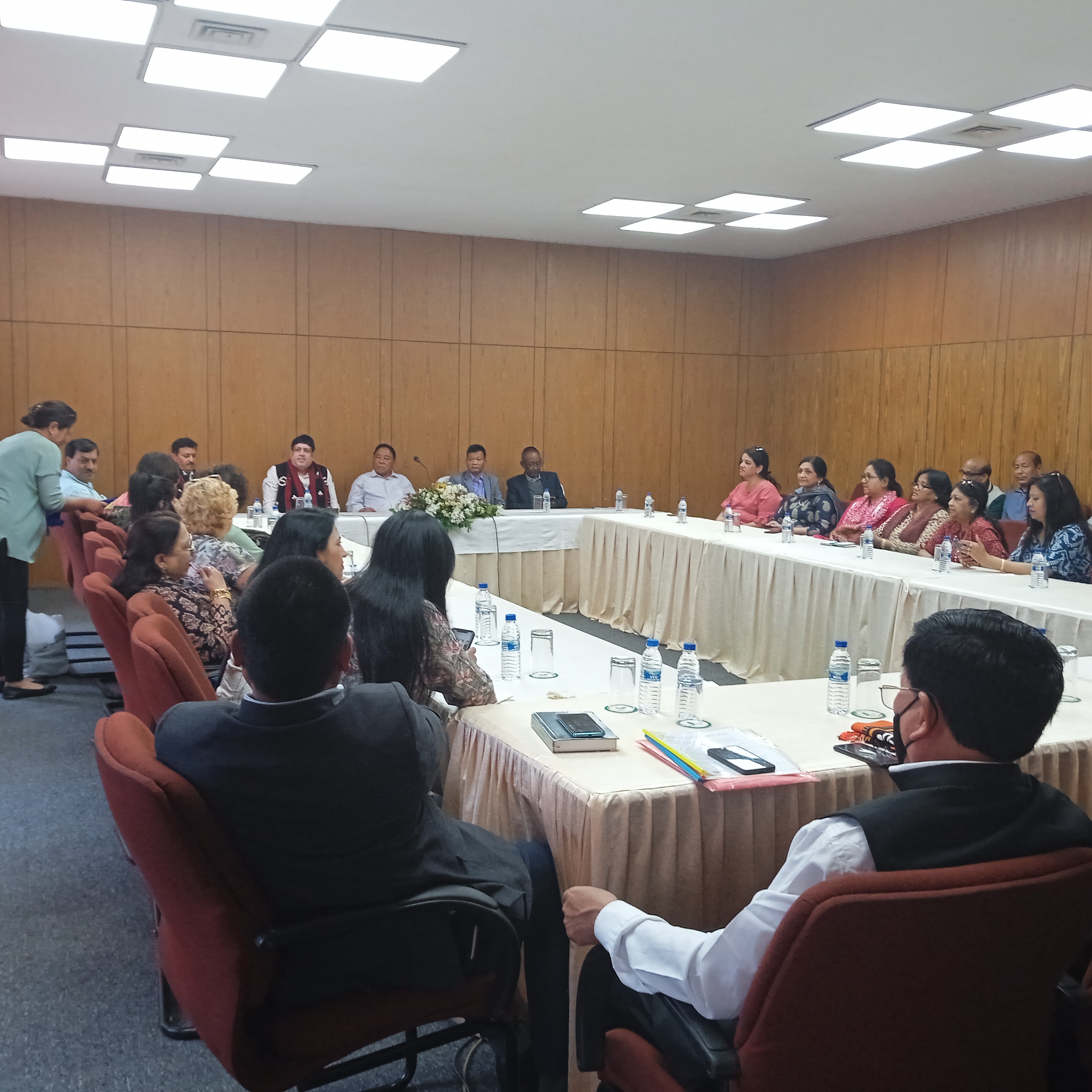 RECEPTION CUM INTERACTION PROGRAM  WITH NCUI PRESIDENT HELD IN KOHIMA