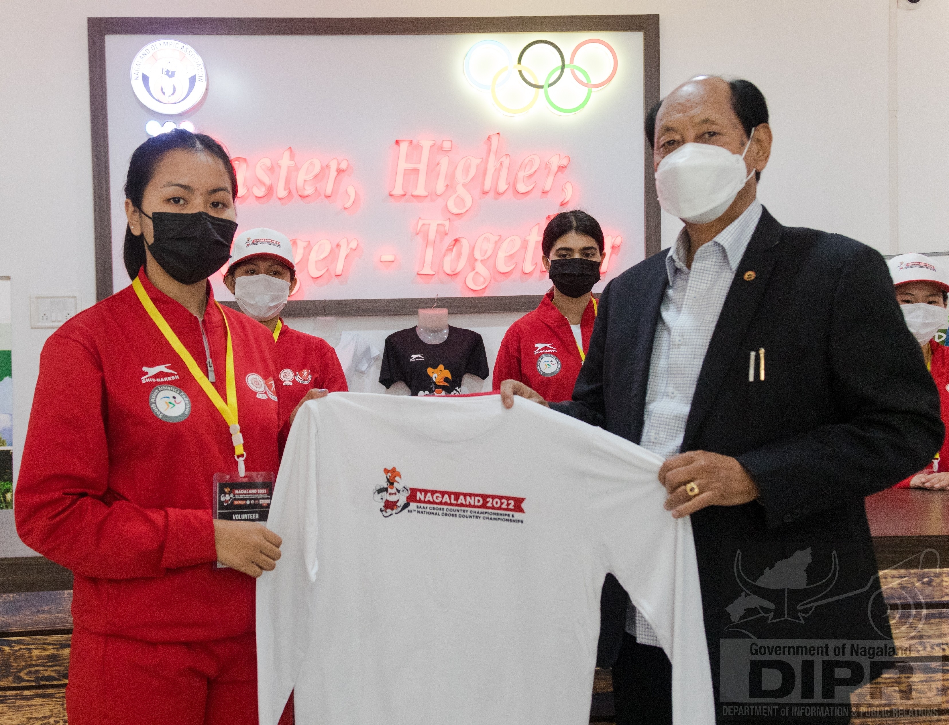 CM NEIPHIU RIO INSPECTS THE NOA OFFICE AND IG STADIUM