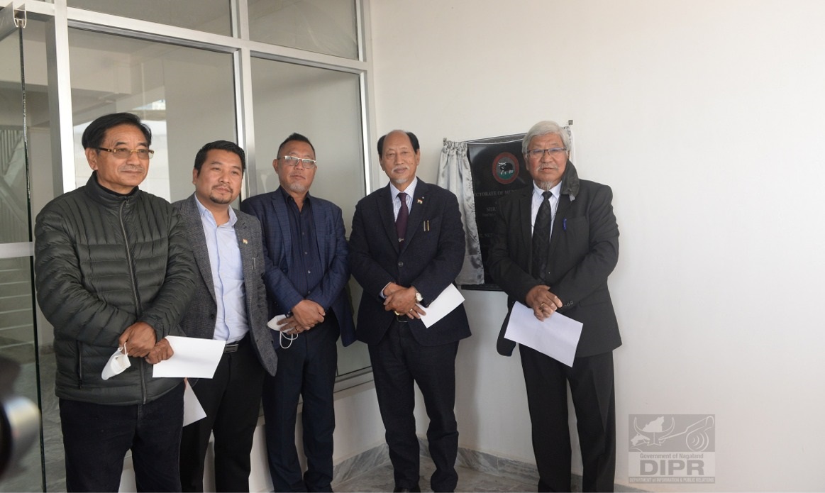CM RIO INAUGURATES NEW BUILDING OF DIRECTORATE OF MUNICIPAL AFFAIRS