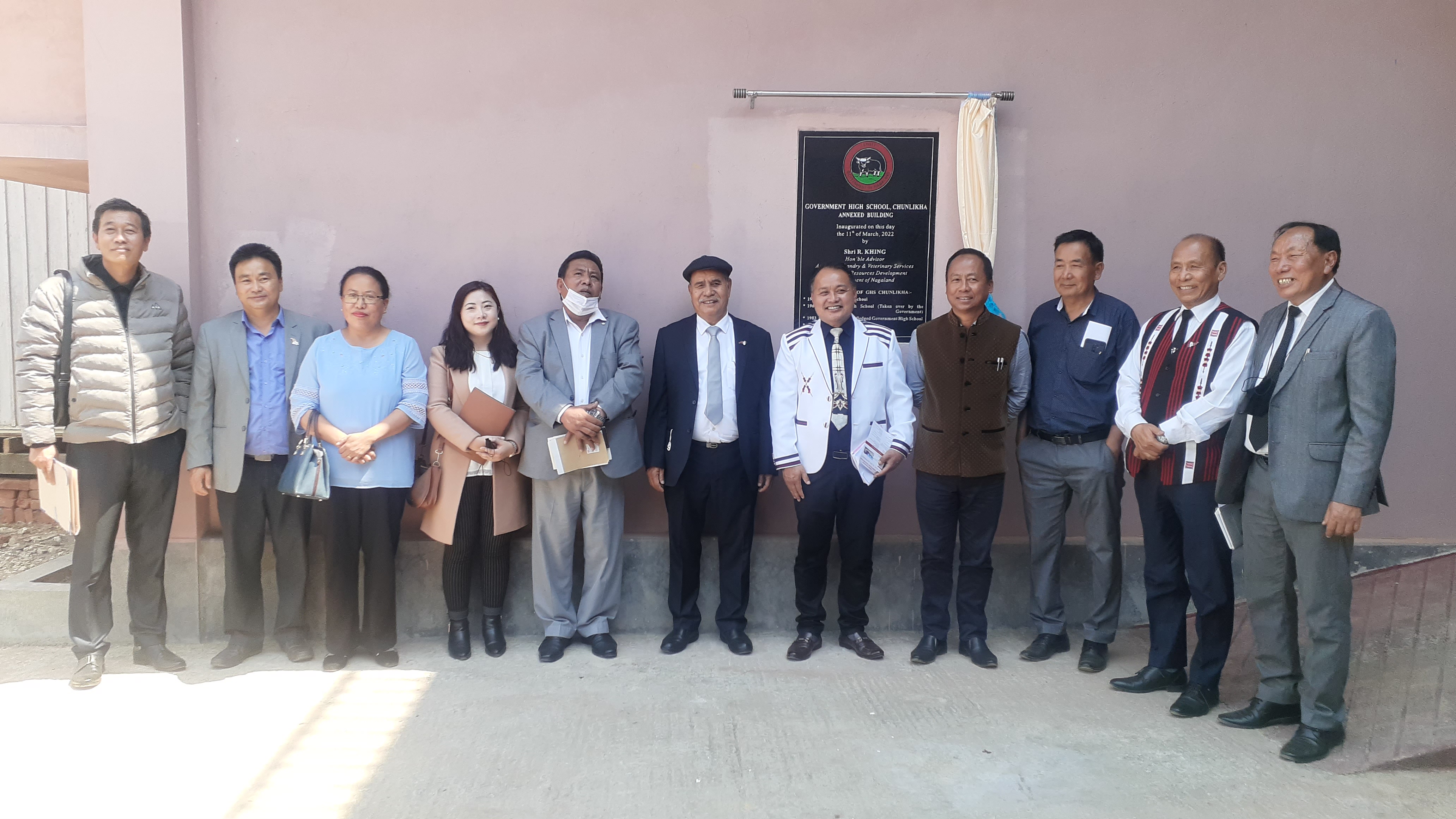 GOVERNMENT HIGH SCHOOL CHUNLIKHA ANNEXED BUILDING INAUGURATED