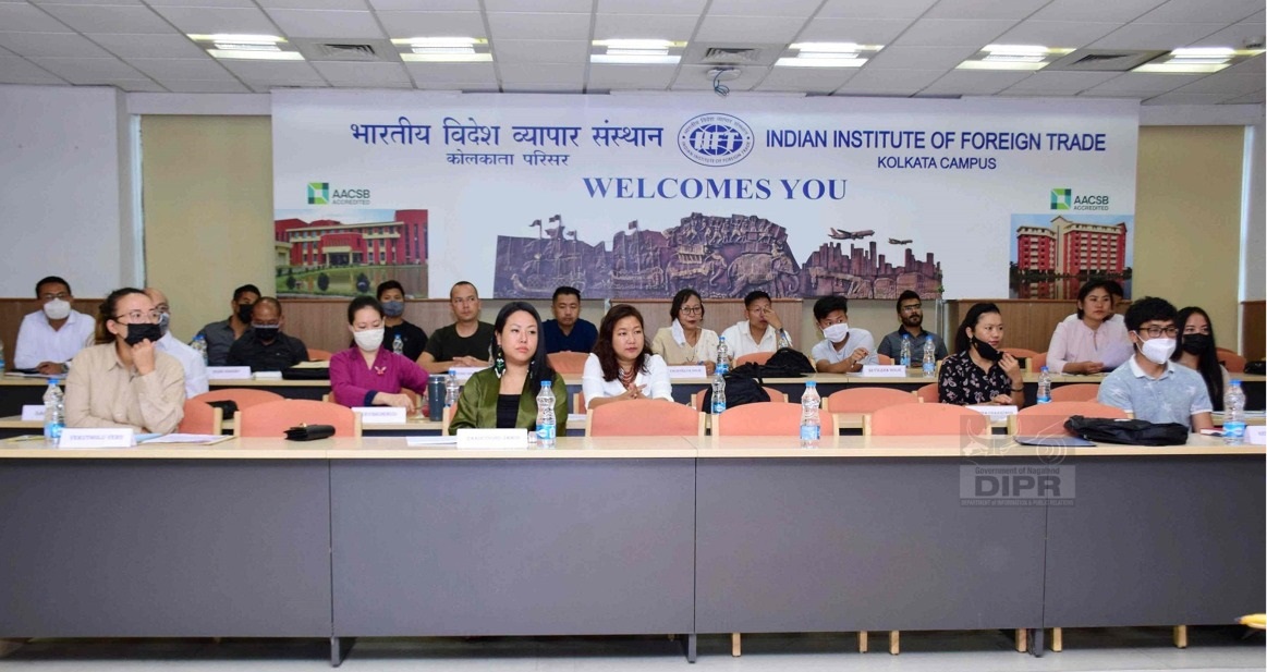 ENTREPRENEURS FROM NAGALAND ATTEND EXPORT-ORIENTED TRAINING AT KOLKATA