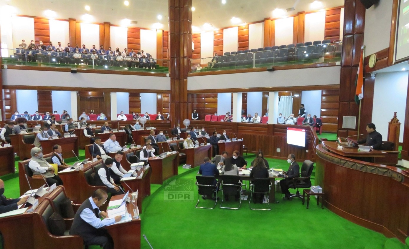 THIRD DAY OF THE 11th SESSION OF THE THIRTEENTH ASSEMBLY DELIBERATES ON NAGA POLITICAL ISSUE