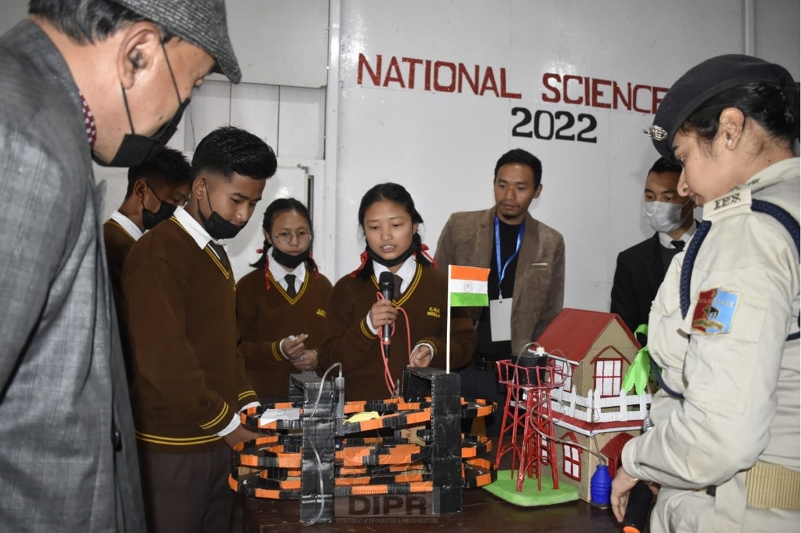 NATIONAL SCIENCE DAY CELEBRATED AT NOKLAK VILLAGE