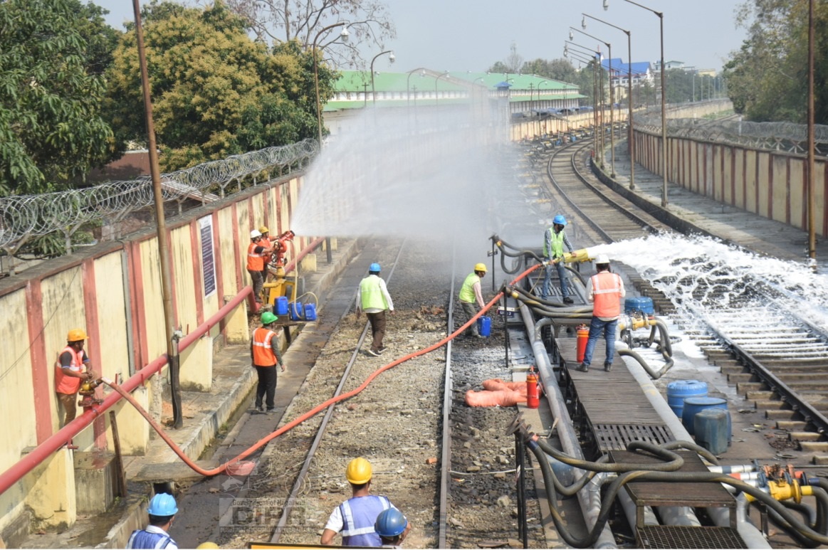 OFF-SITE DISASTER DRILL HELD AT OIL DEPOT DIMAPUR