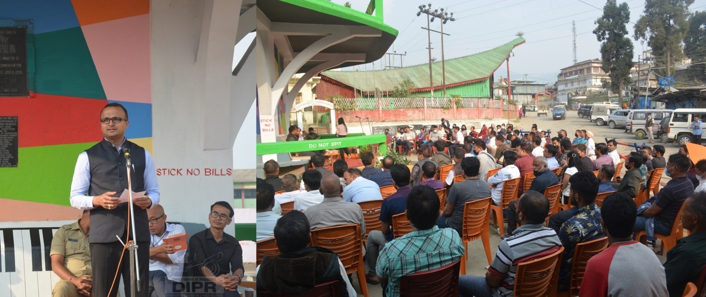 PLASTIC FREE CAMPAIGN LAUNCHED AND RE-MODELLED CLOCK TOWER OPENED AT TUENSANG
