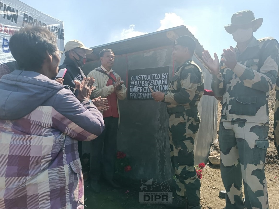111 BN BSF ORGANIZES CIVIC ACTION PROGRAMME AT SEKRUZU VILLAGE, PHEK