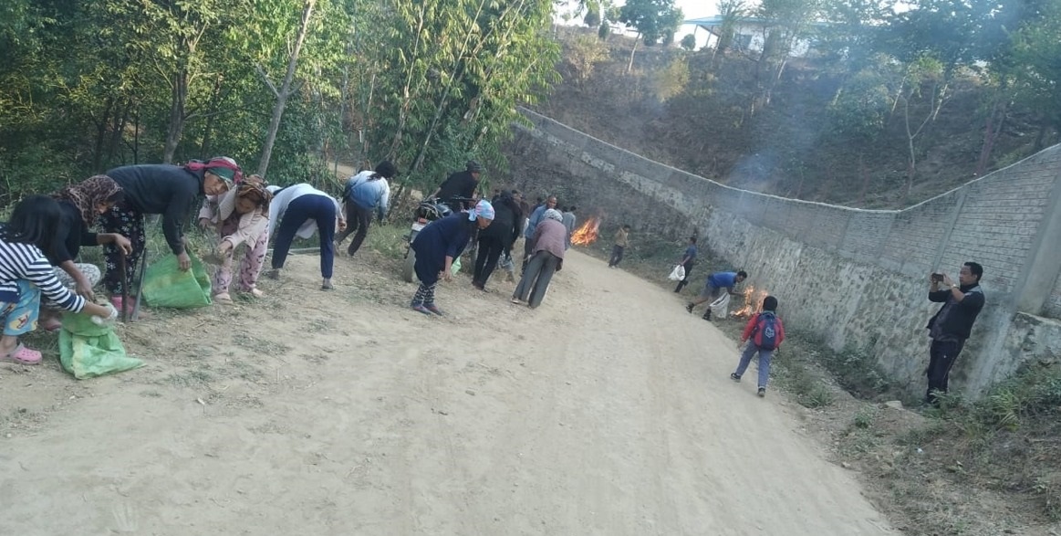 Shahwuh-II Colony organized Mass Social Work at Shamator