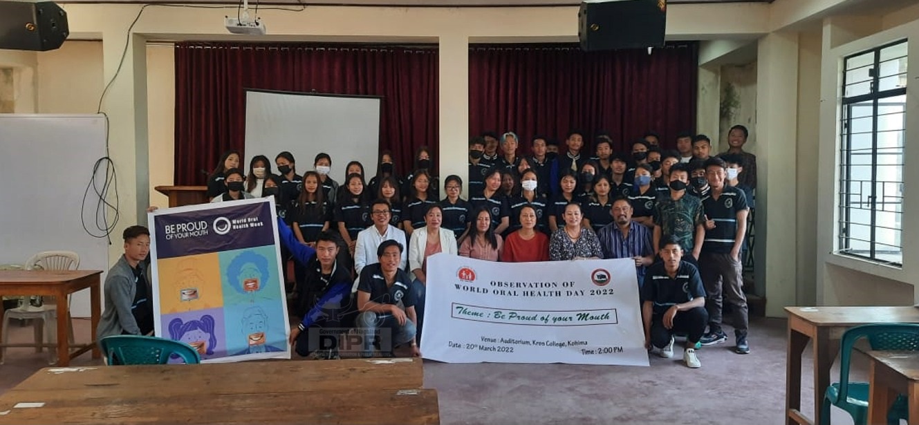 WORLD ORAL HEALTH DAY 2022 OBSERVED AT KOHIMA