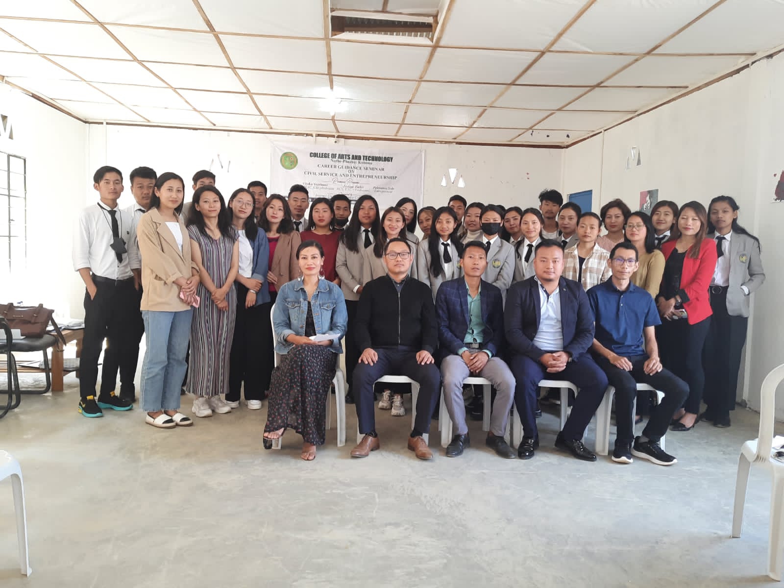 CAREER GUIDANCE SEMINAR CONDUCTED AT NERHE-PHEZHA