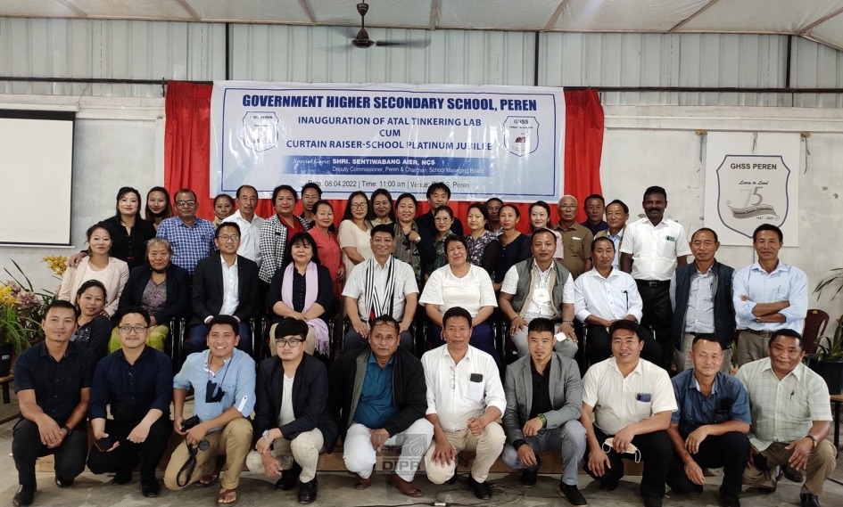 INAUGURATION OF ATAL TINKERING LAB CUM CURTAIN RAISER-SCHOOL PLATINUM JUBILEE HELD AT GHSS PEREN