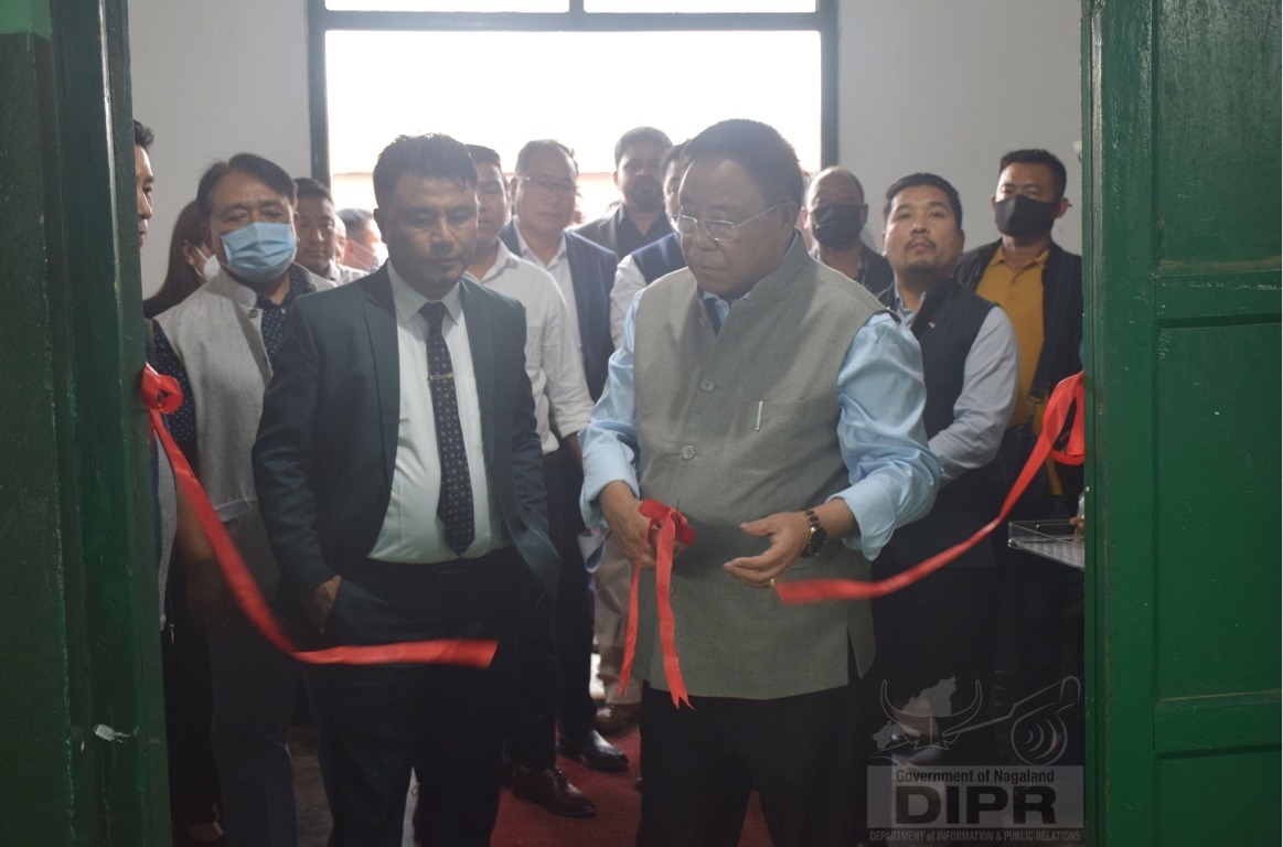INAUGURATION OF KHELO INDIA CENTRE (BADMINTON) MOKOKCHUNG