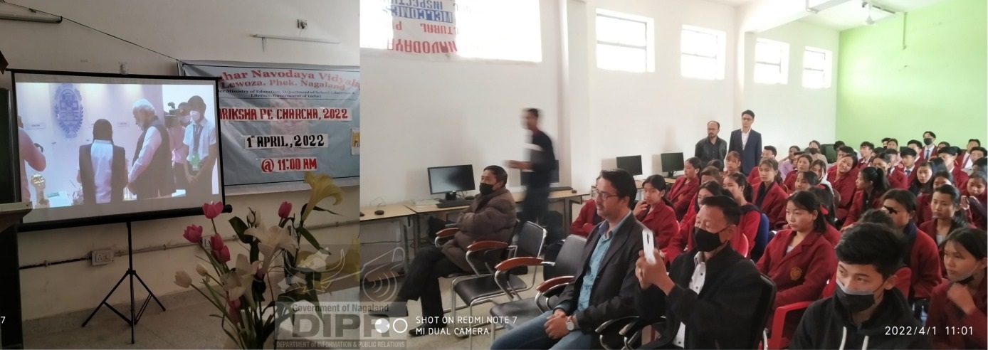 JNV ZUKETSA JOINS PM MODI's INTERACTION WITH STUDENTS THROUGH VIDEO CONFERENCE