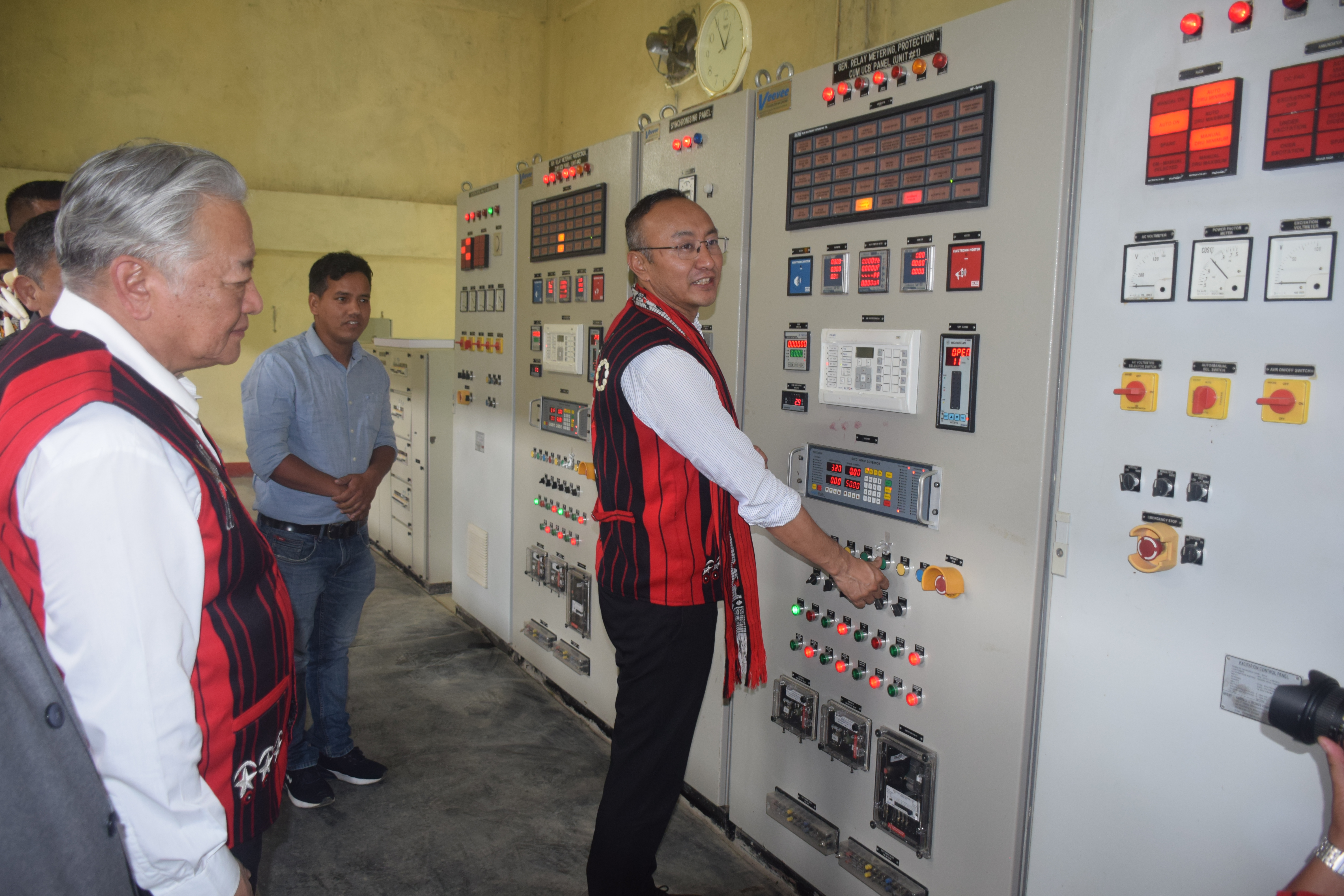 ADVISOR  MMHONLUMO KIKON COMMISSIONS POWER GENERATING PROJECT AT LONGSA, MOKOKCHUNG
