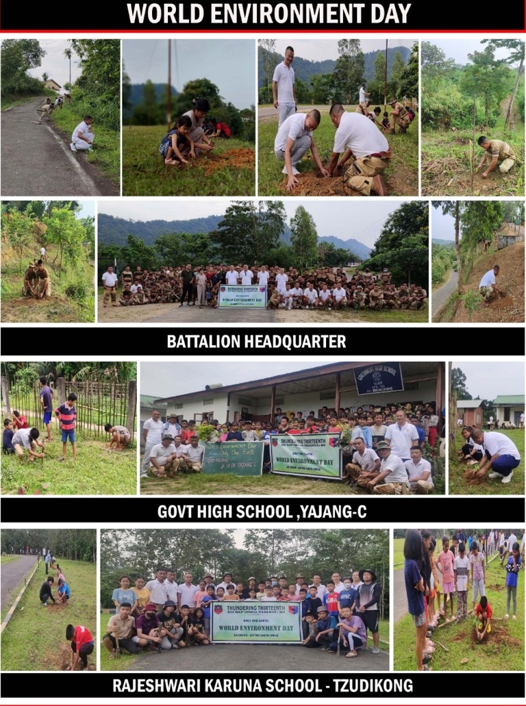 13 NAP (IR) BN UNDERTAKES TREE PLANTATION DRIVE