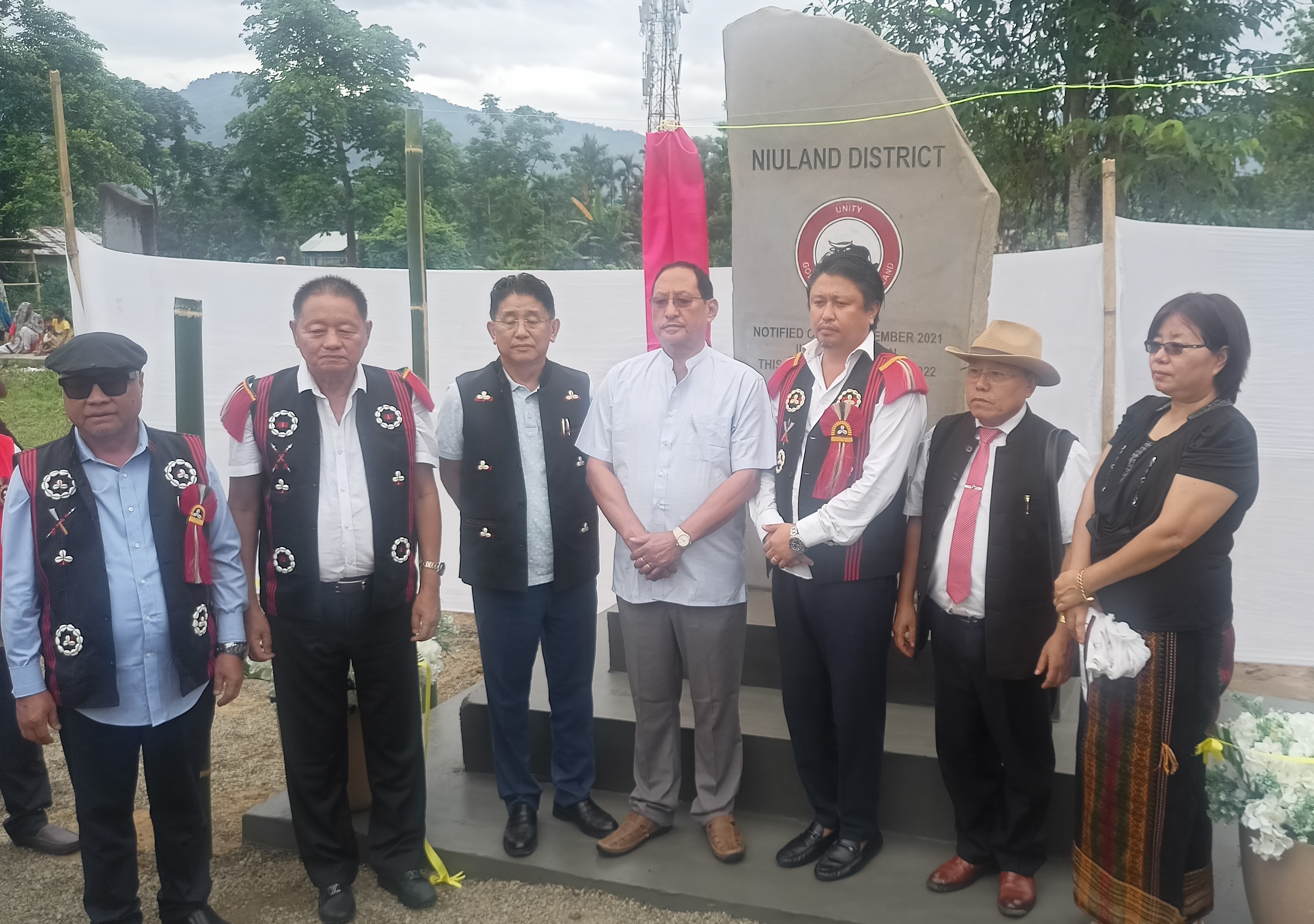 MINISTER JACOB ZHIMOMI INAUGURATES NIULAND DISTRICT